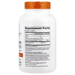 Doctor's Best, коллаген типов 1 и 3 с витамином C, 240 капсул (60 порций)
