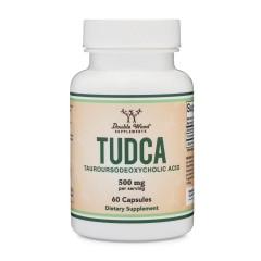 Double Wood, Supplements, TUDCA, 500 мг, 60 капсул (30 порций)