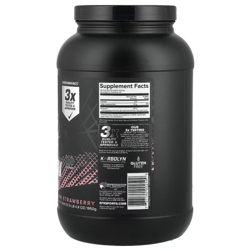 EFX Sports, Karbolyn Fuel, клубника и киви, 1950 г (4 фунта 4,8 унции)