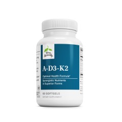 Terry Naturally, Витамины A, D3 и K2,  60 мягких таблеток