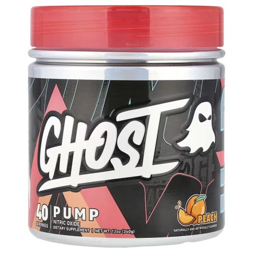 Ghost, Pump, вкус Персик, 340 г, 40 порций