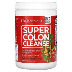 Health Plus, Super Colon Cleanse, для очищения толстой кишки, 340 г (12 унций) (УЦЕНКА! Срок годности: 12/25)