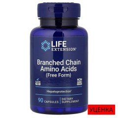 Life Extension, аминокислоты с разветвленной цепью, 90 капсул