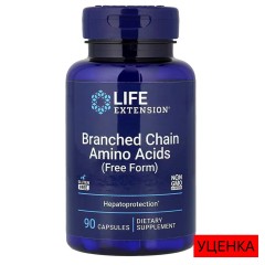 Life Extension, аминокислоты с разветвленной цепью, 90 капсул
