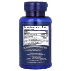 Life Extension, витамины D и К с йодом Sea-Iodine, 60 капсул