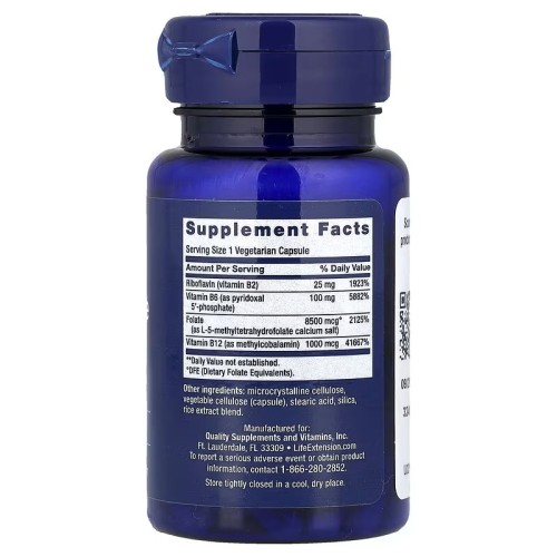 Life Extension, Homocysteine Resist, 60 вегетарианских капсул