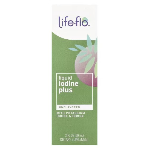 Life-flo, жидкий йод плюс, 59 мл (2 жидк. унции)