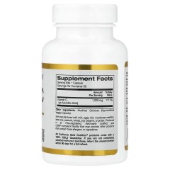 California Gold Nutrition, витамин C, Quali-C, 1000 мг, 60 растительных капсул
