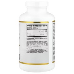 California Gold Nutrition, витамин C, Quali-C, 1000 мг, 365 растительных капсул