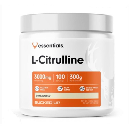BUCKED UP, Essentials, L-цитруллин, 300 г (100 порций)