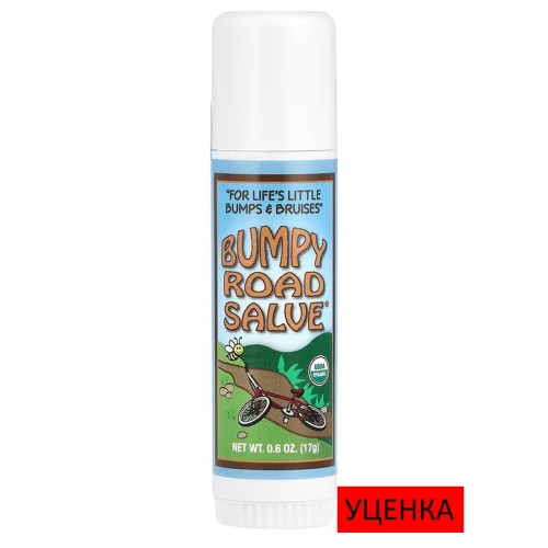 Sierra Bees, Bumpy Road Salve, бальзам от ушибов в виде стика, 17 г (0,6 унции)