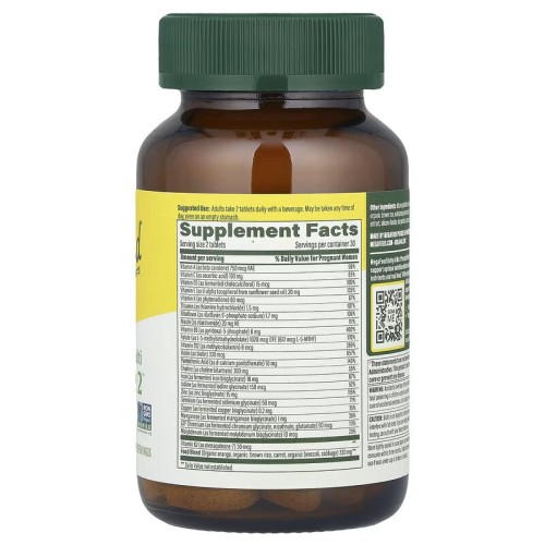 MegaFood, Baby & Me 2, витамины для беременных, 60 таблеток (30 порций)