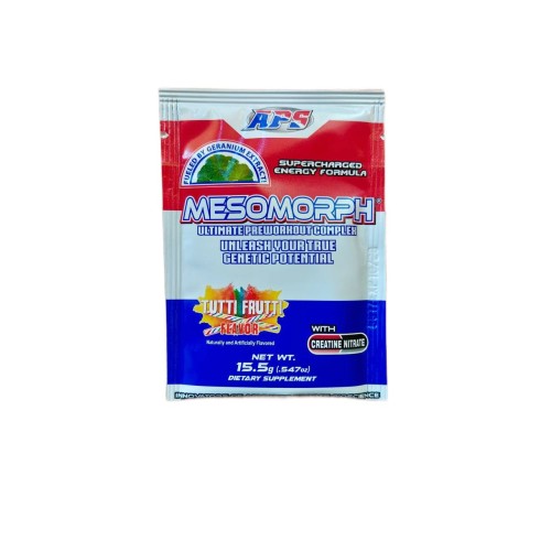 APS, Mesomorph, предтренировочный комплекс, Tutti frutti, 15,5  г (1 порция)