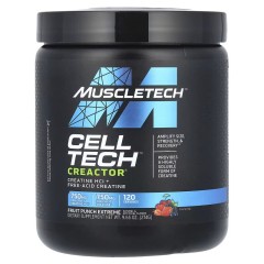 MuscleTech, Performance Series, CREACTOR, формула гидрохлорида креатина, с фруктовым вкусом, 274 г (120 порций)
