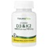 NaturesPlus, витамины D3 25 мкг и К2 100 мкг, 90 капсул