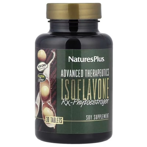 NaturesPlus, Advanced Therapeutics, изофлавон Rx-Phytoestrogen, 30 таблеток