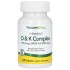 NaturesPlus, жевательный комплекс D и K, ягодное ассорти, 60 таблеток