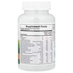 NaturesPlus, Animal Parade, жевательные мультивитамины для детей, со вкусом апельсина, 180 таблеток в форме животных