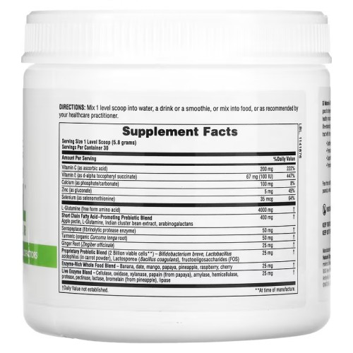 NaturesPlus, Быстродействующий порошок GI Natural, 0,38 ф. (174 г)