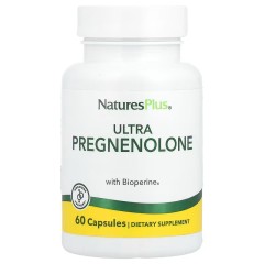 NaturesPlus, «Ультра прегненолон», 60 растительных капсул