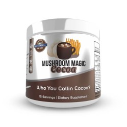Смесь какао-порошка Mushroom Magic | Функциональный грибной напиток | Настроение, познание и иммунная поддержка 296гр