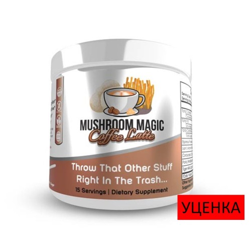 Nootropics Depot, Mushroom Magic Coffee Latte, Функциональный грибной напиток, 15 порций