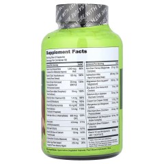 NATURELO, мультивитамины для беременных с фолатом, железом и кальцием, 180 вегетарианских капсул (60 порций)