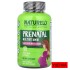 NATURELO, мультивитамины для беременных с фолатом, железом и кальцием, 180 вегетарианских капсул (60 порций)