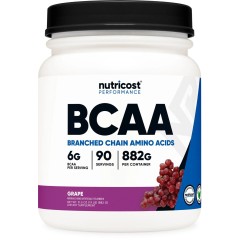 Nutricost, Performance, BCAA, со вкусом винограда, 882 г (90 порций)