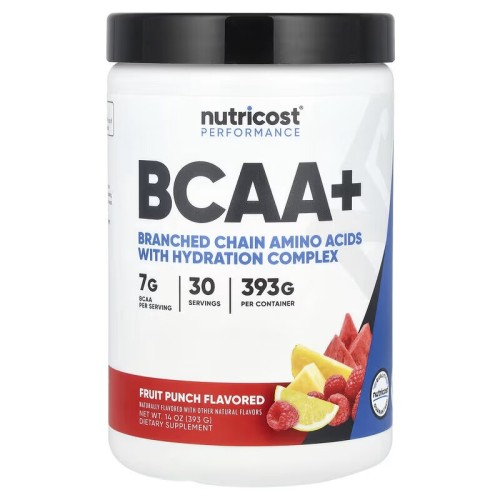 Nutricost, Performance, BCAA, со вкусом фруктового пунша, 393 г (30 порций)