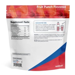 Nutricost, Электролиты, улучшенный комплекс для увлажнения, фруктовый пунш, 40 пакетиков по 4 г