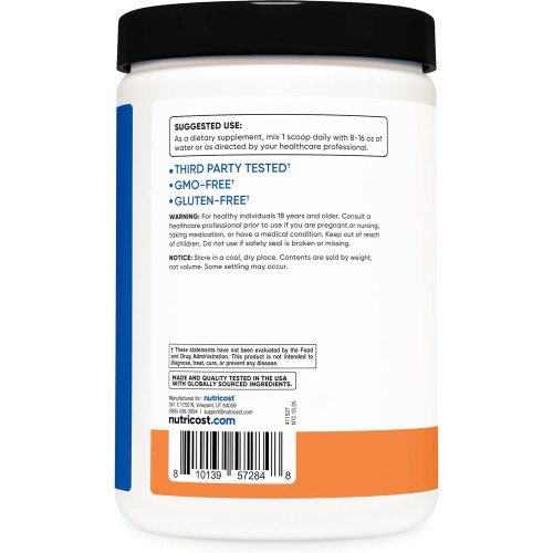 Nutricost, Performance, BCAA, со вкусом персиковых колечек, 408 г (30 порций)