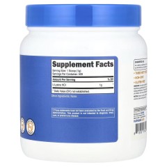 Nutricost, L-лизин, без добавок, 500 г (17,6 унции)