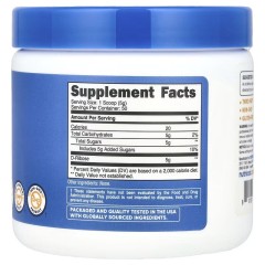 Nutricost, D-рибоза, без добавок, 250 г (50 порций)