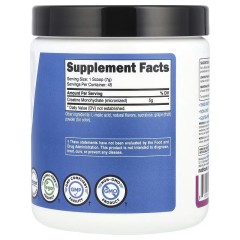 Nutricost, Performance, моногидрат креатина, виноград, 300 г (45 порций)