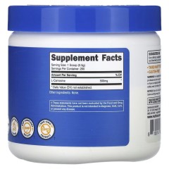 Nutricost, L-карнозин, без добавок, 100 г (200 порций)