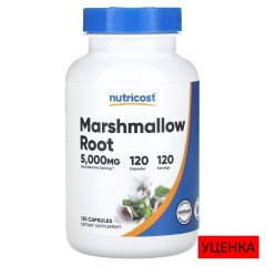 Nutricost, Корень алтея, 5000 мг, 120 капсул