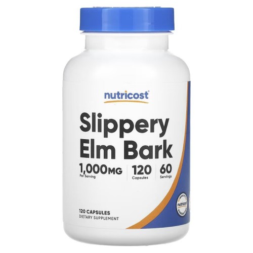 Nutricost, кора красного вяза, 1000 мг, 120 капсул (60 порций)