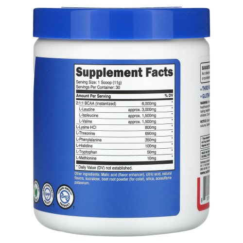 Nutricost, Performance, EAA, незаменимые аминокислоты, фруктовый пунш, 330 г (11,6 унции)