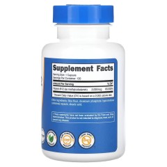 Nutricost, витамин B12, 2000 мкг, 120 капсул