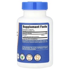 Nutricost, альфа-ГФХ, Alpha GPC, 600 мг, 60 капсул (30 порций)
