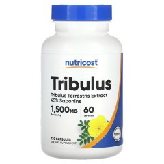Nutricost, Якорцы, 1500 мг, 120 капсул (60 порций)
