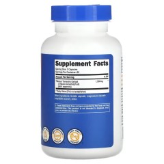 Nutricost, Якорцы, 1500 мг, 120 капсул (60 порций)