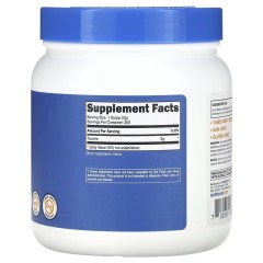 Nutricost, Таурин, без добавок, 500 г (250 порций)