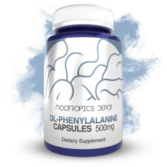 Nootropics Depot, DL-Фенилаланин, 60 капсул