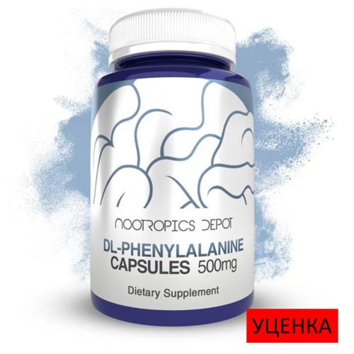 Nootropics Depot, DL-Фенилаланин, 60 капсул