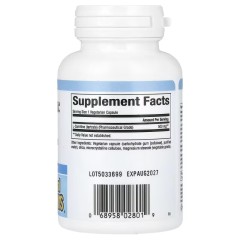 Natural Factors, L-карнитин, 500 мг, 60 вегетарианских капсул