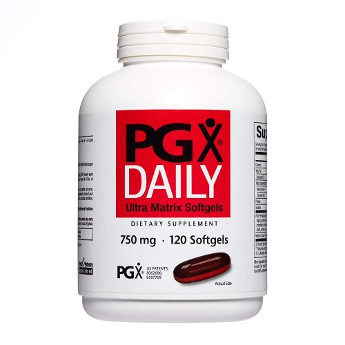 Natural Factors, PGX Daily, мягкие желатиновые капсулы с матрицей сверхвысокого качества, 750 мг, 120 мягких желатиновых капсул (40 порций)