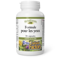 Natural Factors, Herbal Factors, Eye Factors, Формула для глаз, 90 капсул