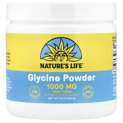 Nature's Life, глицин в порошке, 400 г (14 унций)